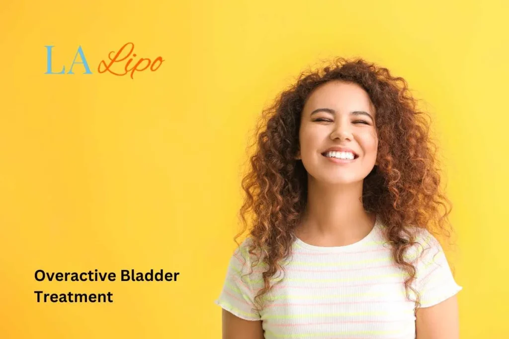 woman smiling about overactive bladder treatment Solihull solutions
