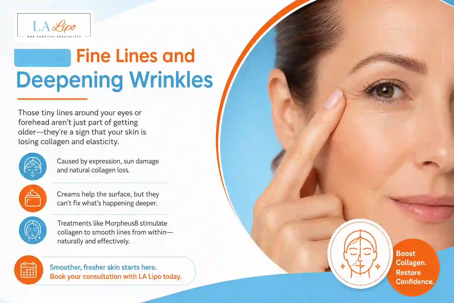 Sign #2: Fine Lines and Deepening Wrinkles Solihull