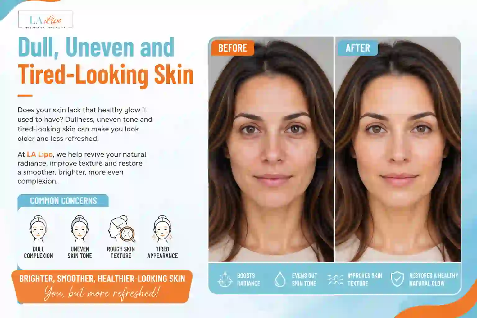 Sign #5: Dull, Uneven and Tired-Looking Skin Solihull